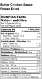 Butter Chicken Sauce  (Freeze Dried)