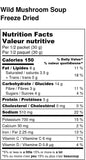 Wild  Mushroom Soup (Freeze Dried)